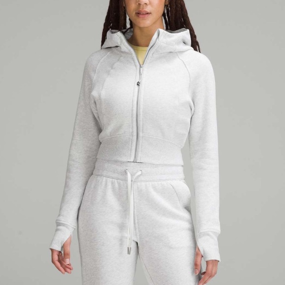 Lululemon Scuba Full-Zip Cropped Hoodie - Picture 1 of 14